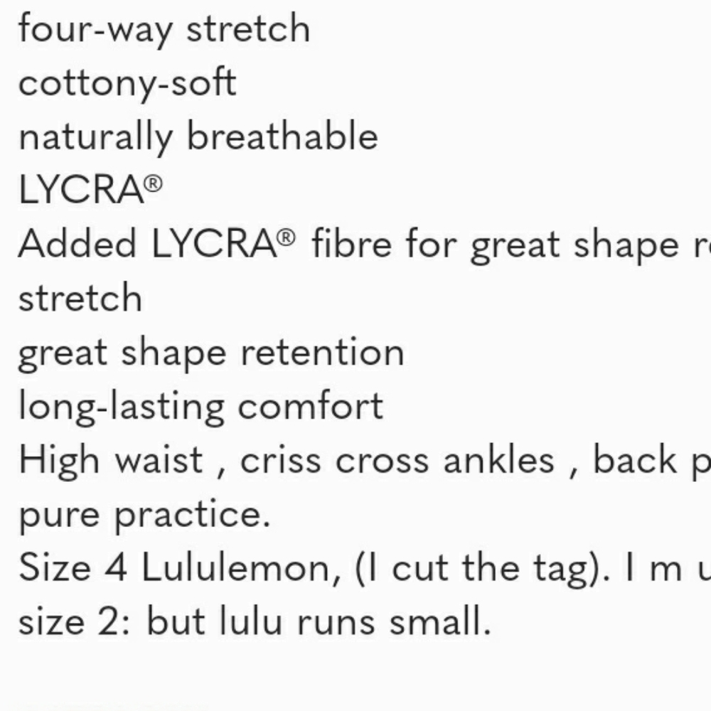 Lululemon Samba Snake blue pants - Picture 7 of 8